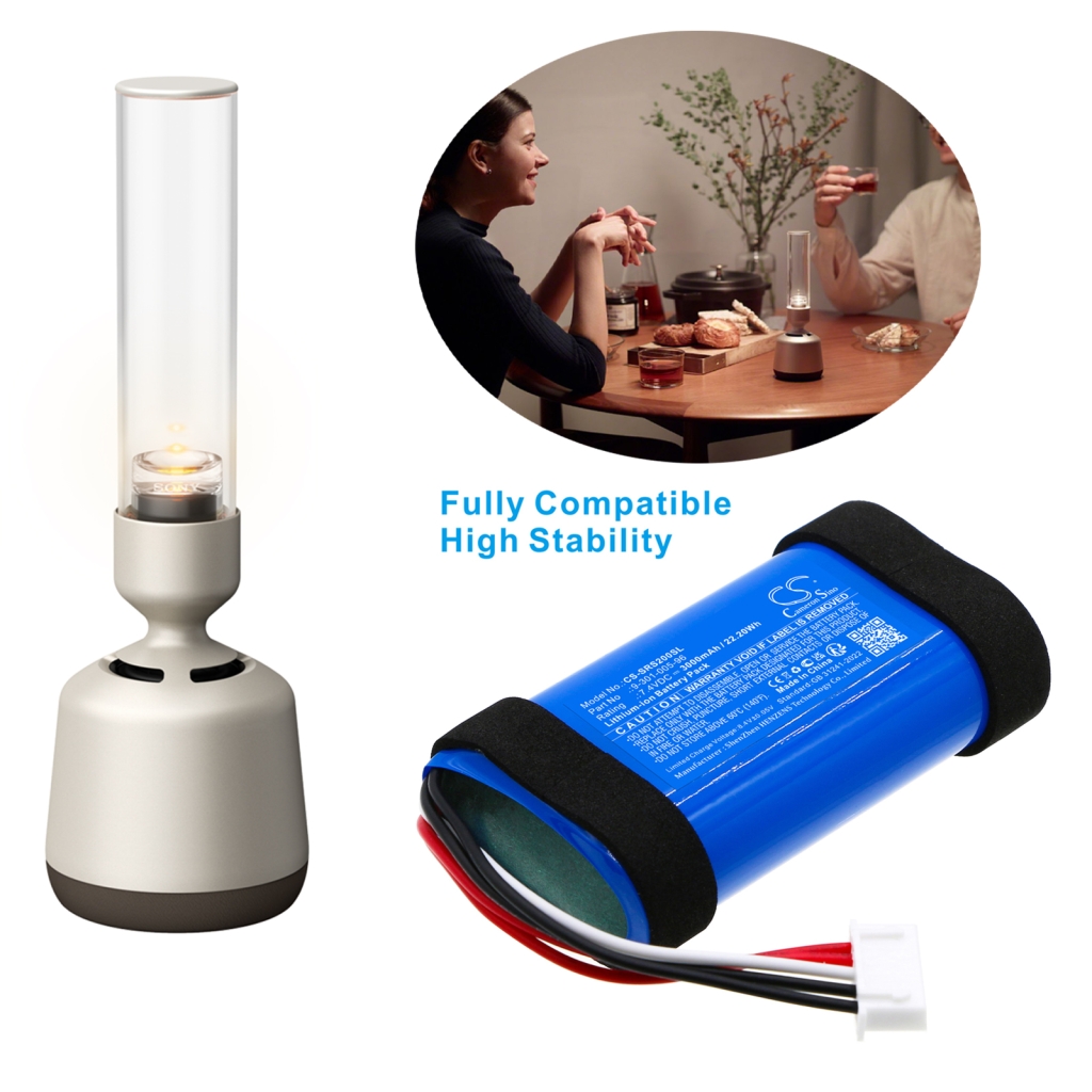 Batterij compatibel met Sony CS-SRS200SL