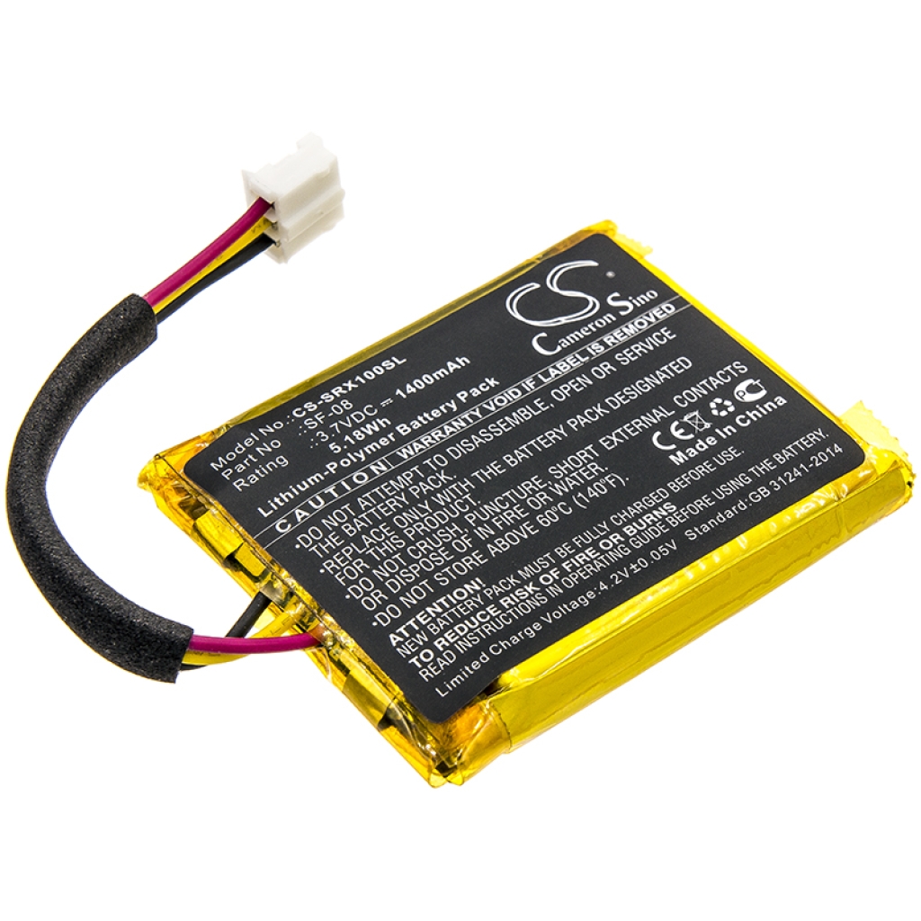 Batterij voor draadloze headset Sony CS-SRX100SL