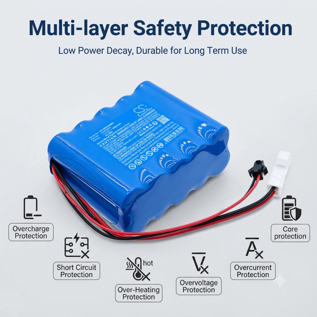 Batterijen compatibel met SIRIUSMED R30 R30 CS-SRX450MD