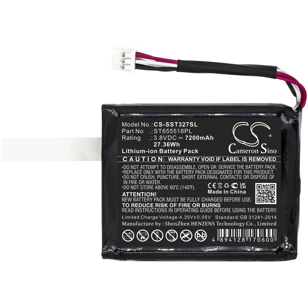 Batterij Vervangt ST655518PL