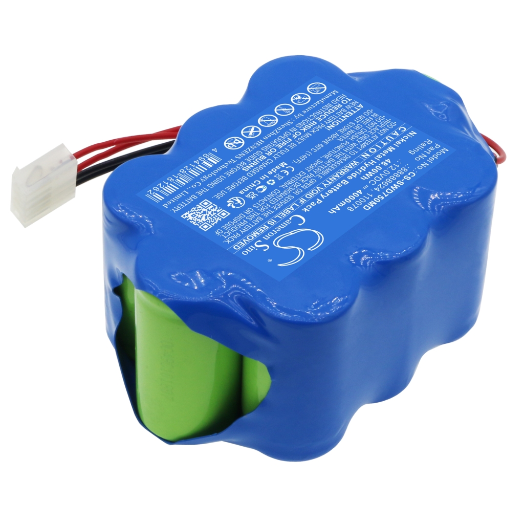 Batterij compatibel met Simonson-wheel CS-SWD750MD