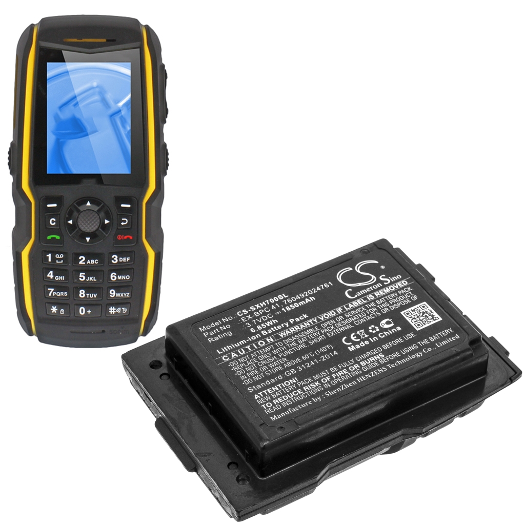 Batterie compatible avec Sonim CS-SXH700SL