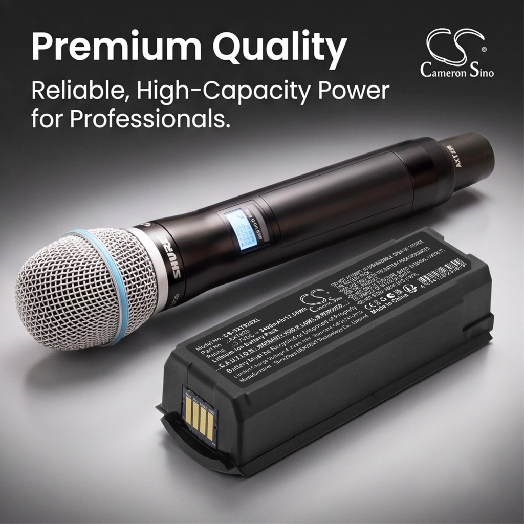 Batterijen  CS-SXT920XL