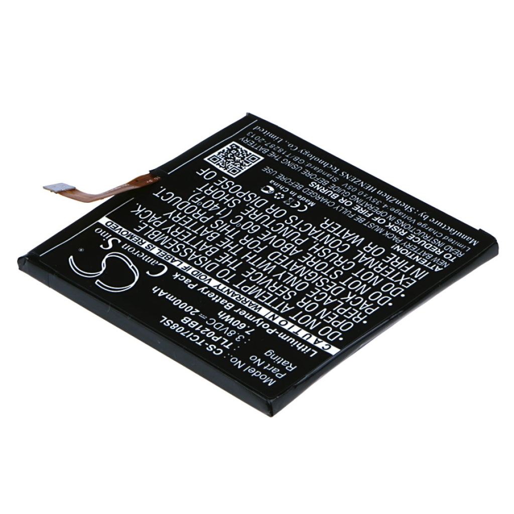 Batterijen compatibel met TCL i708U i708U CS-TCI708SL