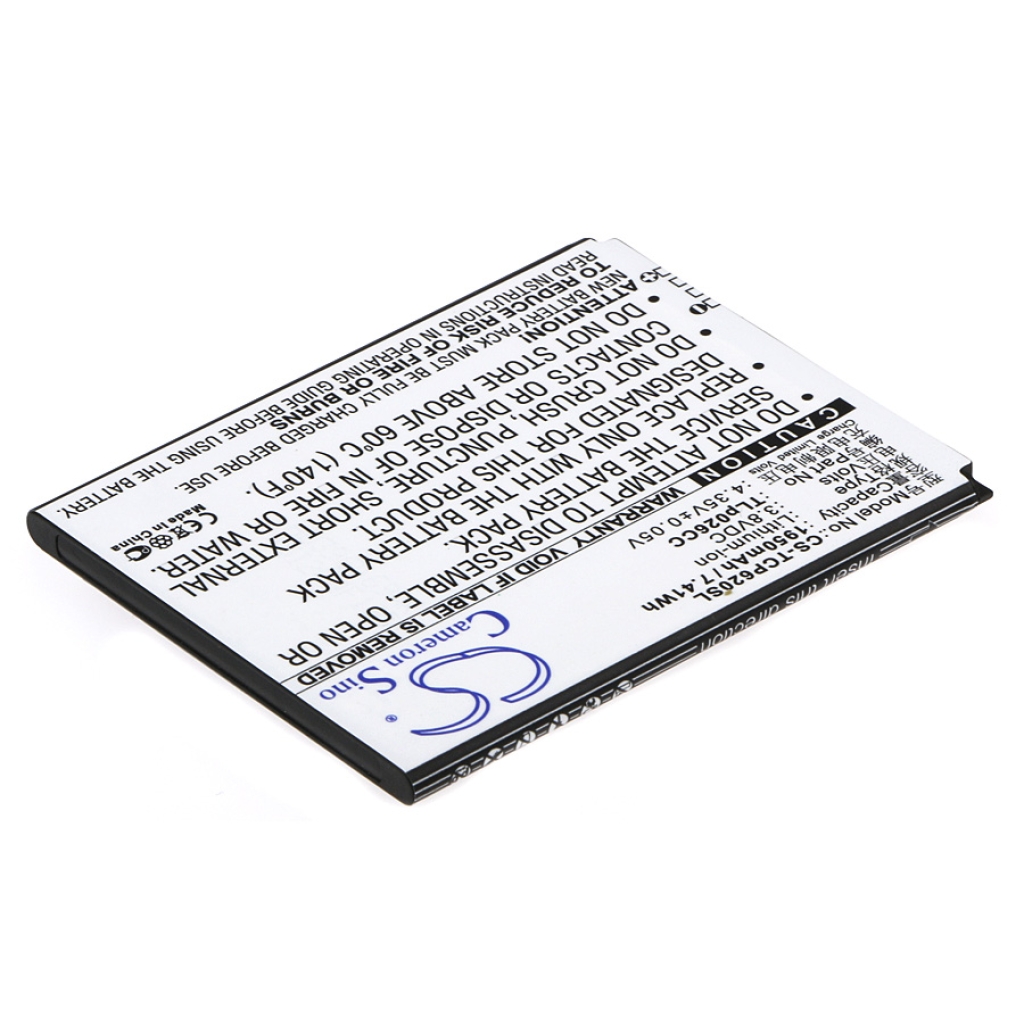 Batterijen compatibel met TCL ONO ONO CS-TCP620SL