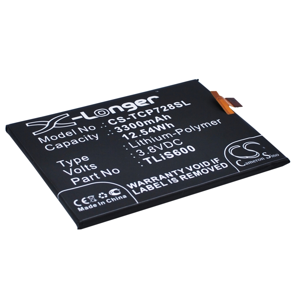 Batterij Vervangt Li3834t43p6h886740