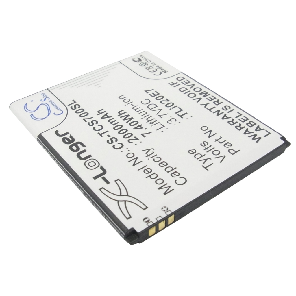 Batterie de téléphone portable TCL CS-TCS700SL