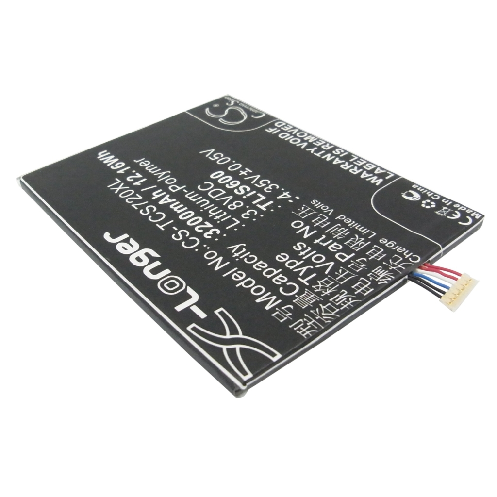Batterij compatibel met Alcatel TCL CS-TCS720XL