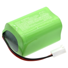Compatibele batterijvervanging voor Teknoware 85073080.00,EA051,W120011,XWT9001