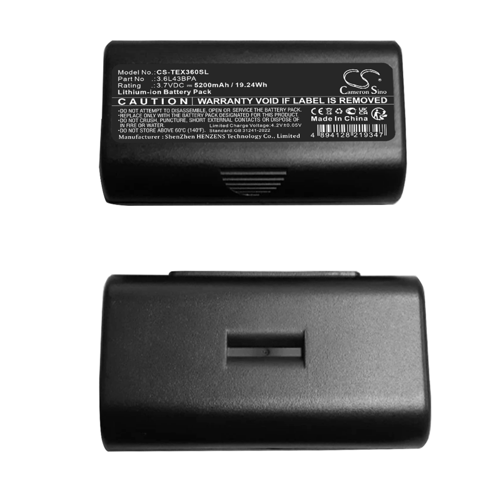 Batterij Vervangt 3.6L43BPA