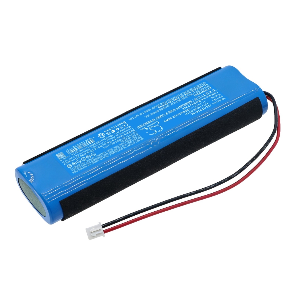 Batterijen compatibel met Tzumi Fitrx Pro 7610 CS-TFP761SL