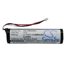 Remplacement de batterie compatible pour TomTom VF5
