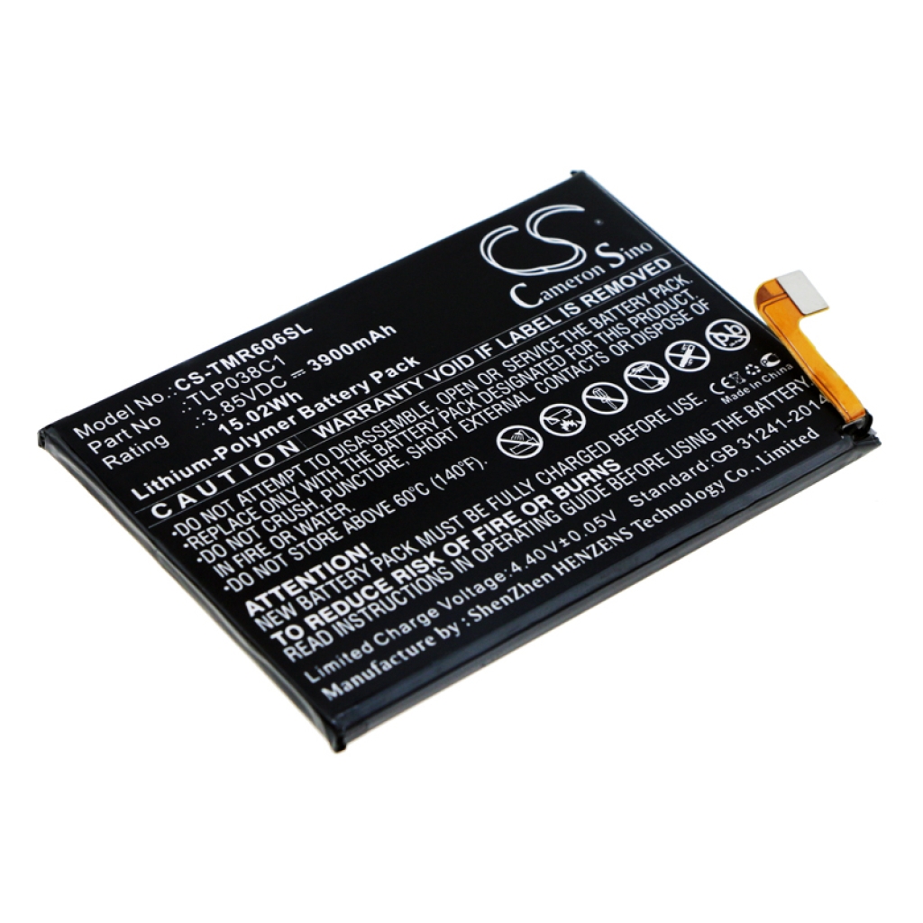 Batterij Vervangt TLP038C1