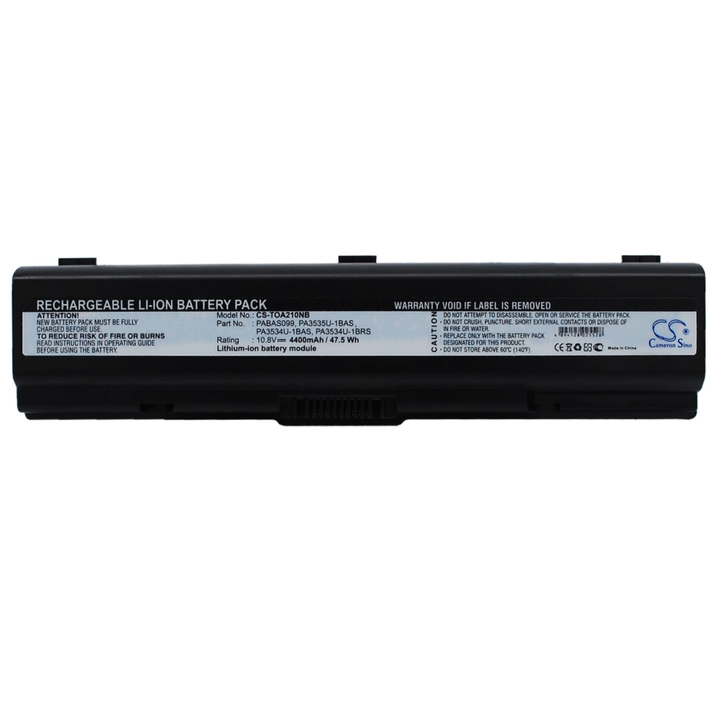 Batterijen Vervangt PA3533U-1BAS