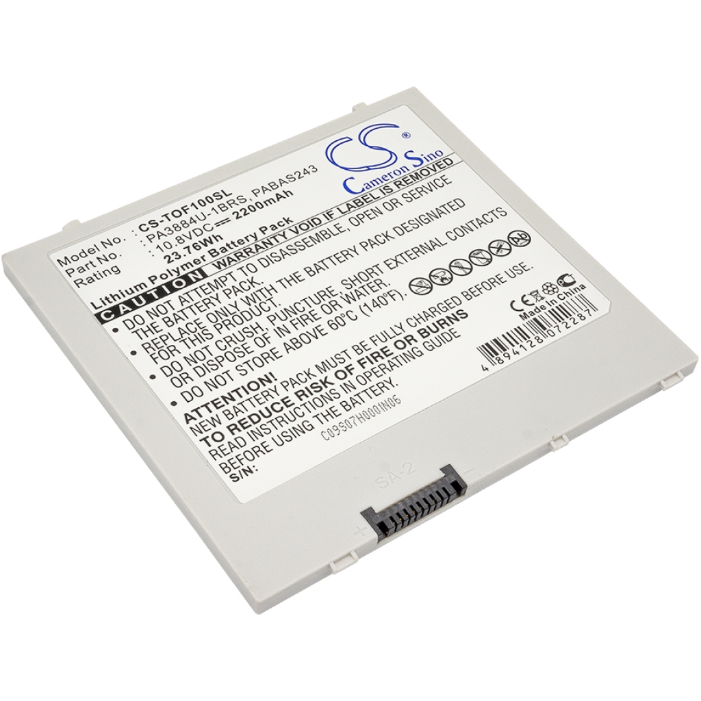 Batterijen Vervangt PABAS243