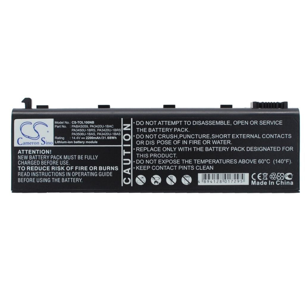 Battery Replaces PA3420U-1BRS