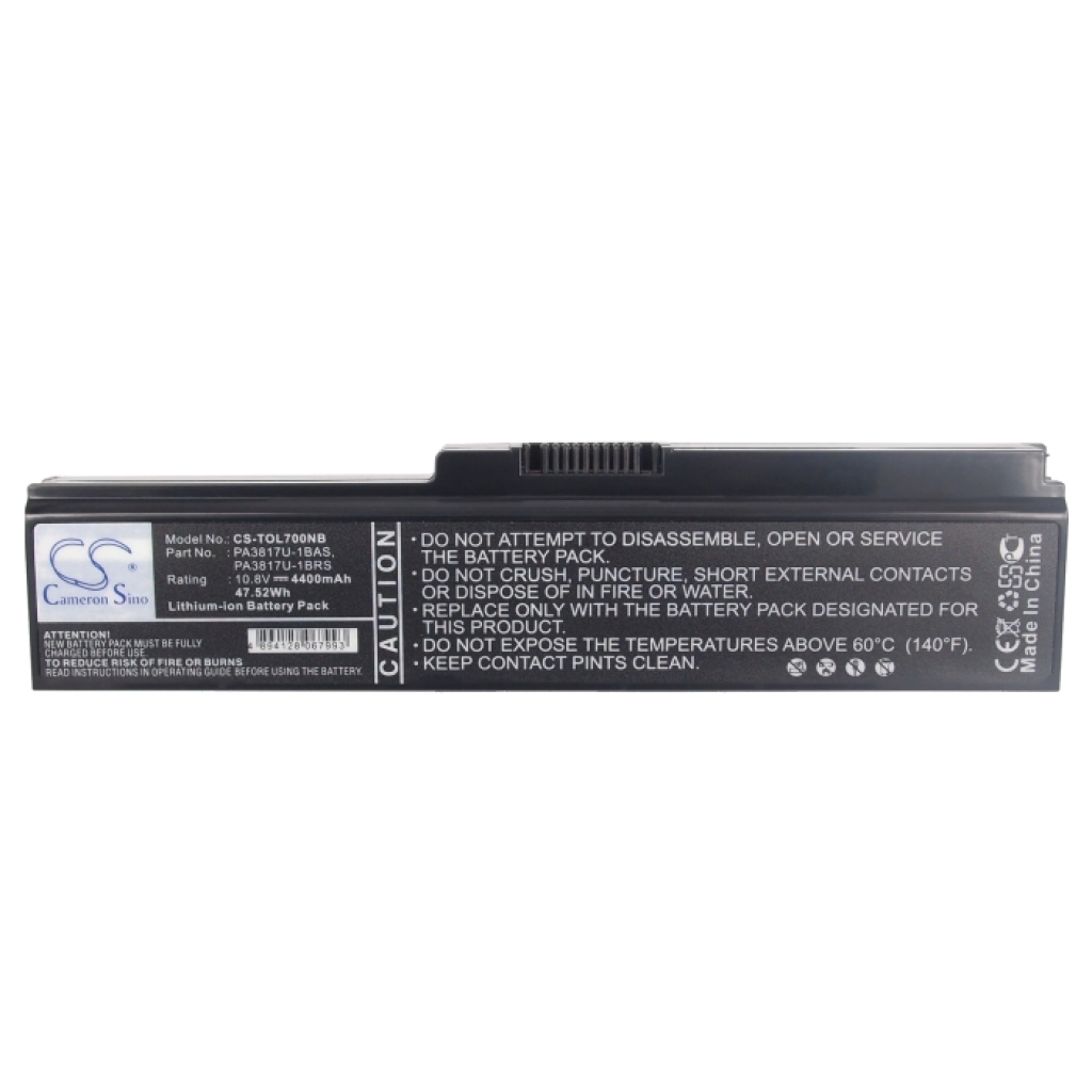 Notebook battery Toshiba Satellite L775D-S7330