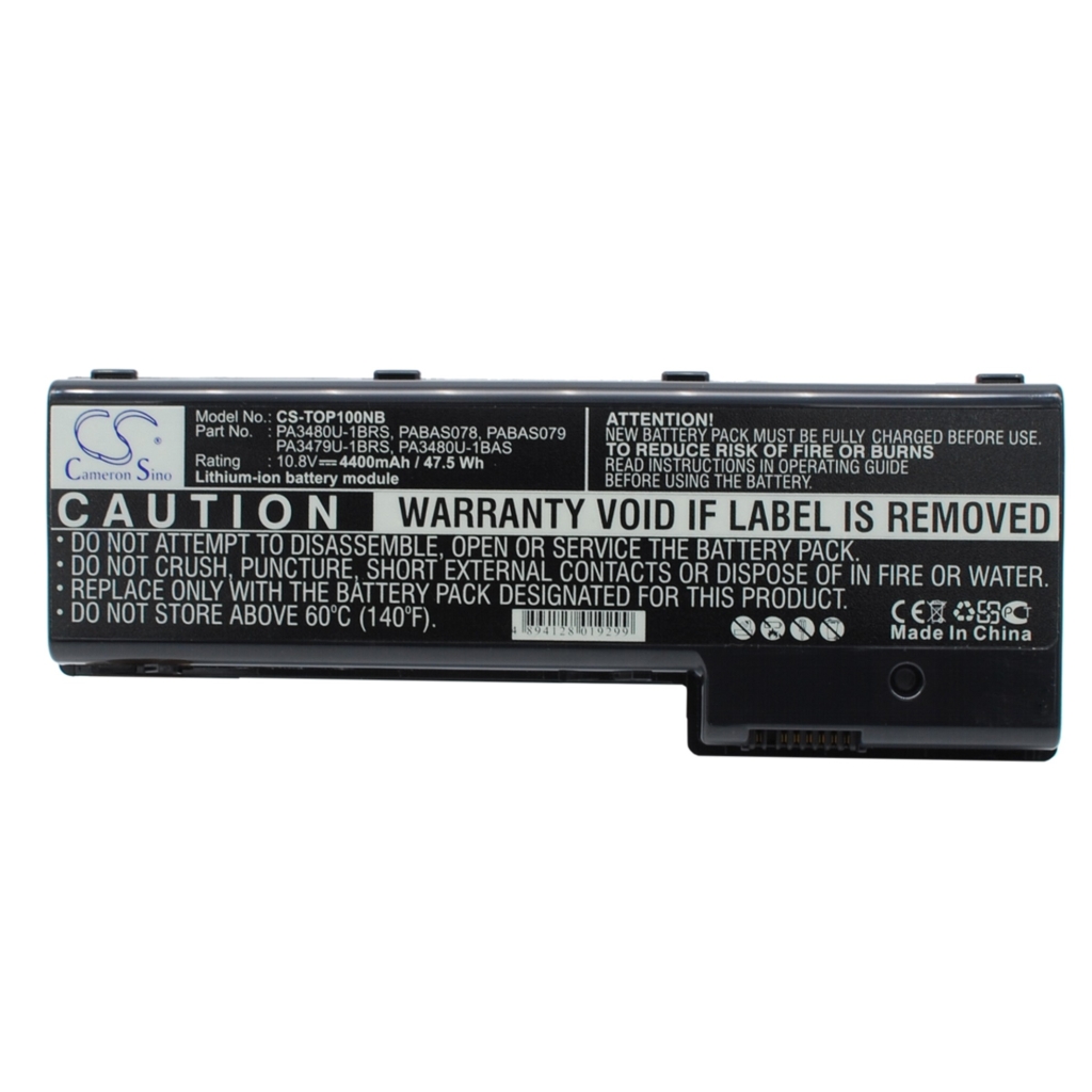 Notebook battery Toshiba Satellite P100-ST9212
