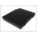 Plain top of square black laptop battery case
