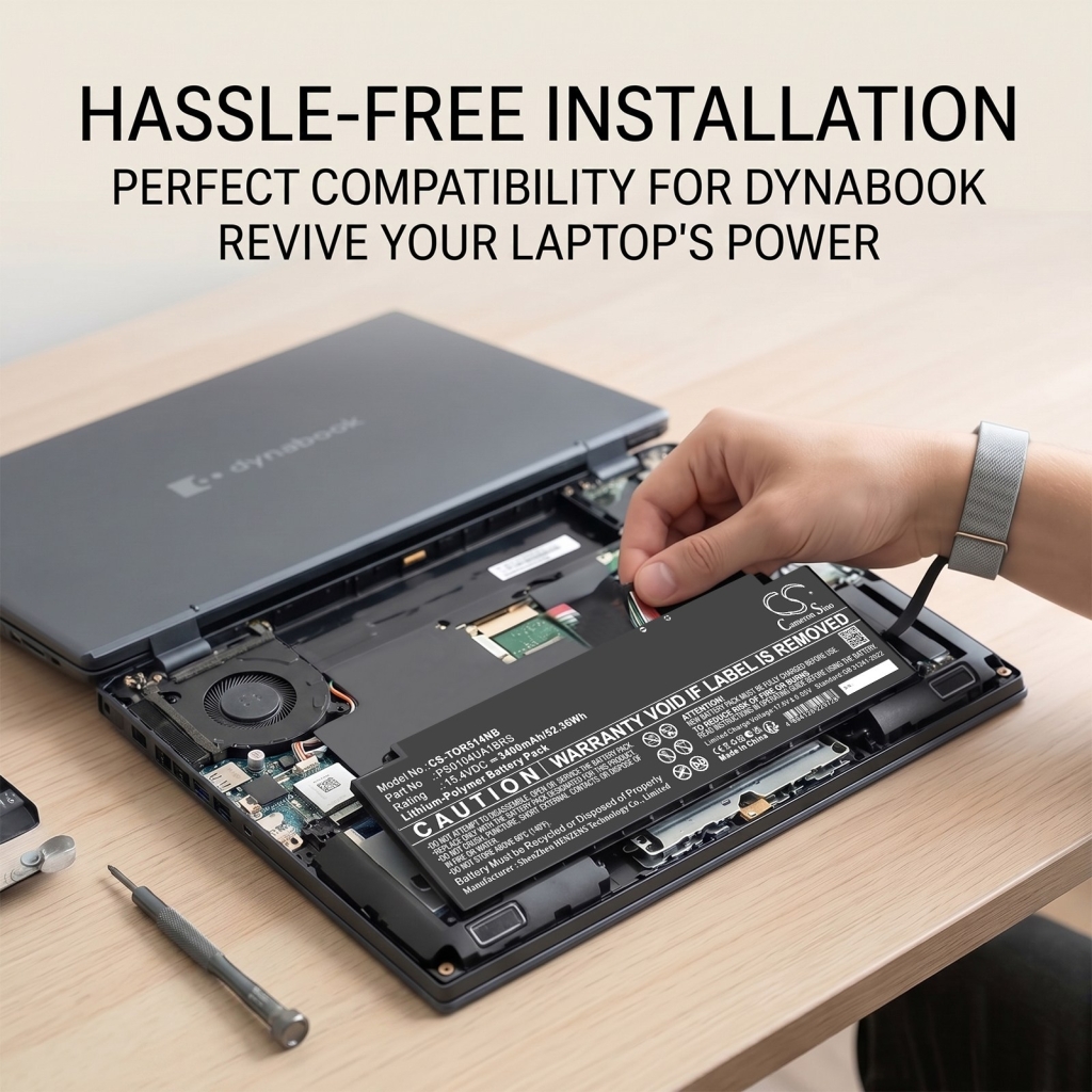 Batterij compatibel met Toshiba CS-TOR514NB
