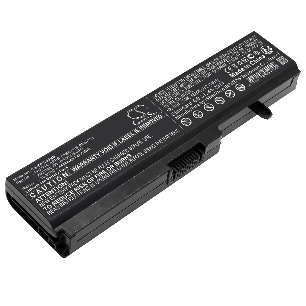Notebook batterij Toshiba Satellite T110