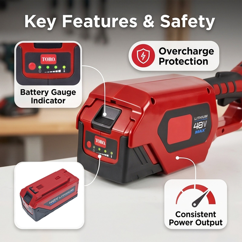 Batterie compatible avec Toro