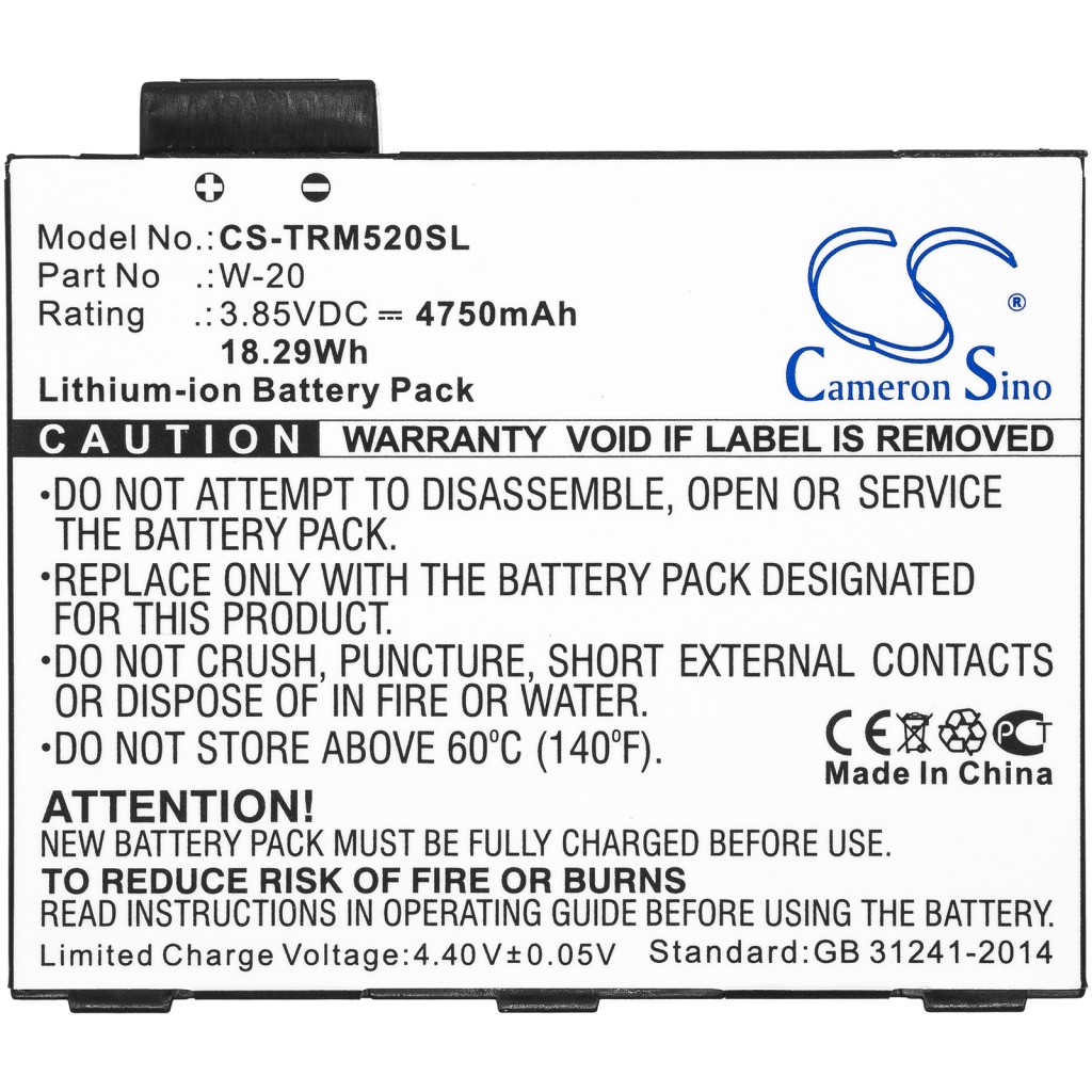 Remplacement de batterie compatible pour AT