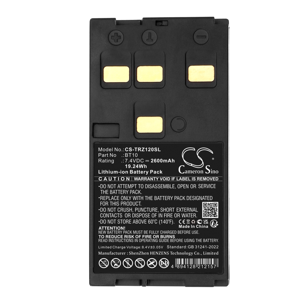 Draadloze telefoon batterij Audiovox CS-TRZ120SL
