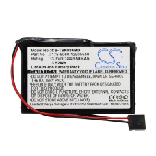 Compatibele batterijvervanging voor Finnpipette 12905550,12905590,175-8060