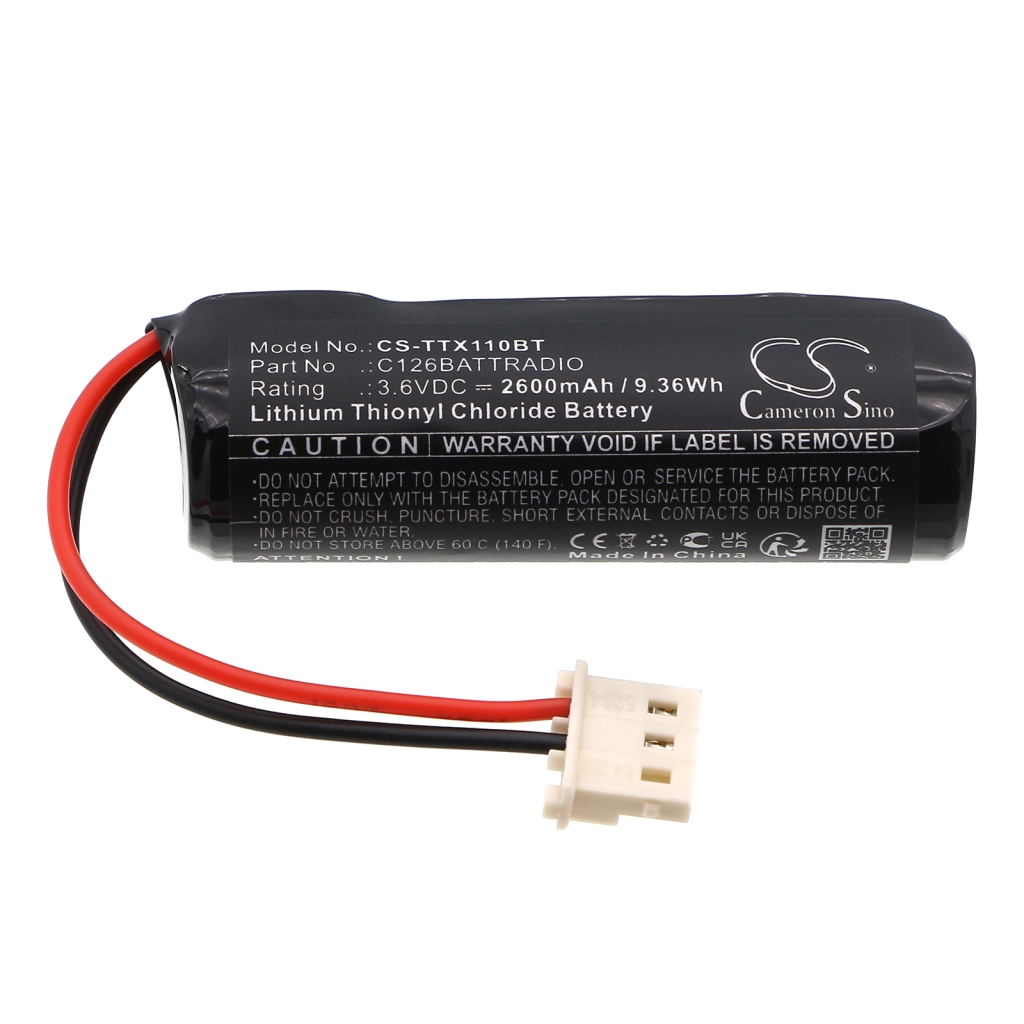 Batterie de caméra de sécurité domestique Technoalarm CS-TTX110BT