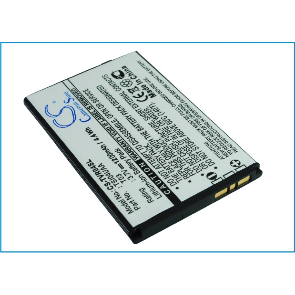 Batterij compatibel met Toshiba CS-TVR04SL