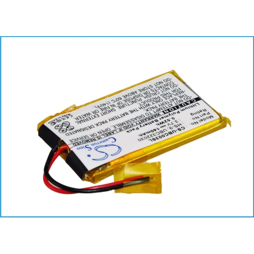 Batterijen Vervangt UBC322030
