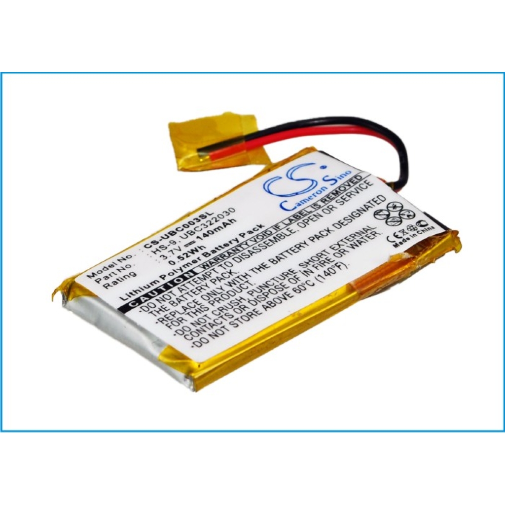 Batterijen Vervangt UBC322030