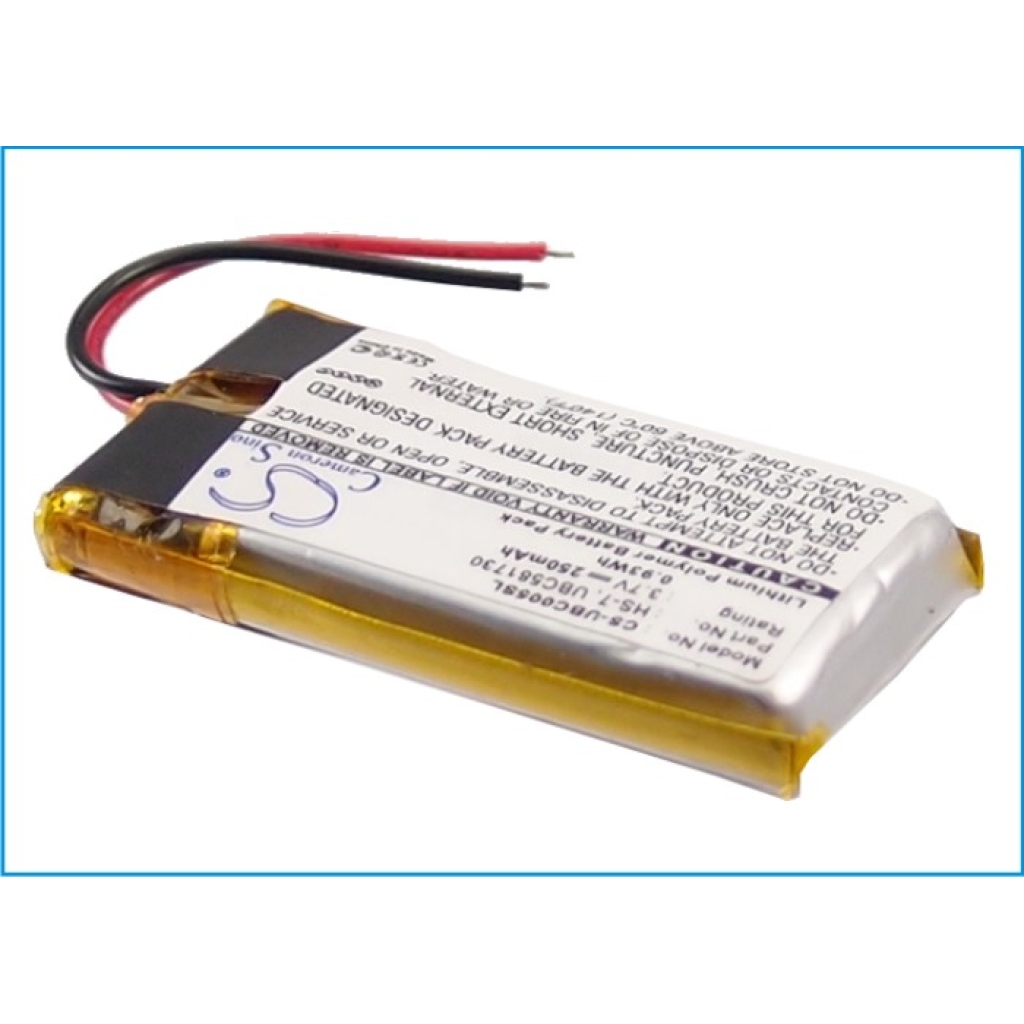 Batterijen Vervangt UBC581730