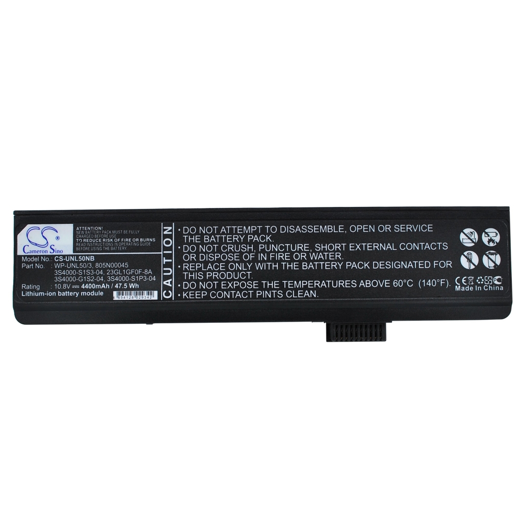 Notebook batterij ADVENT CS-UNL50NB