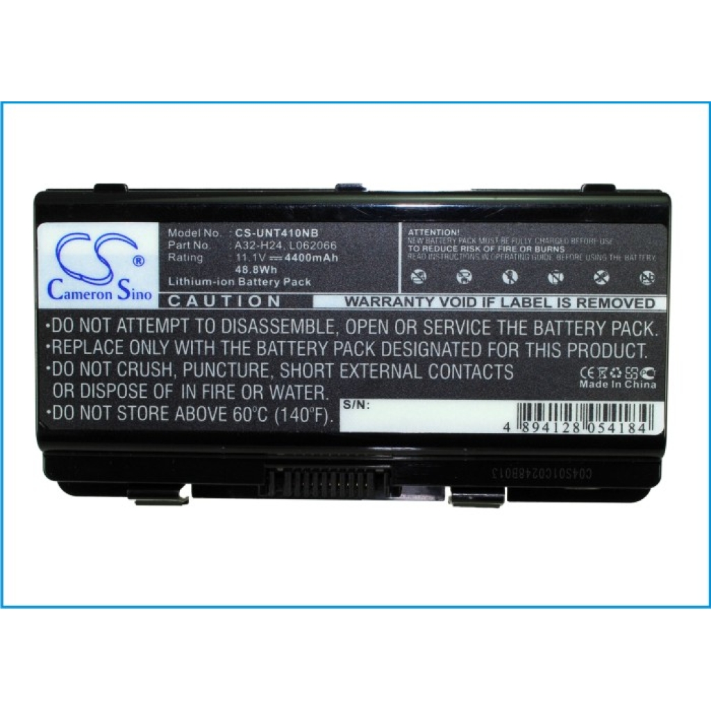 Notebook batterij Mitac CS-UNT410NB