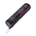 Angled reverse CS-VAA500MD black single cell negative end connector