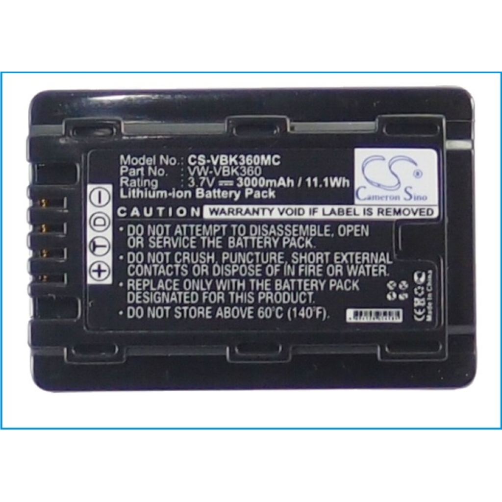 Camera Battery Panasonic HDC-SD60
