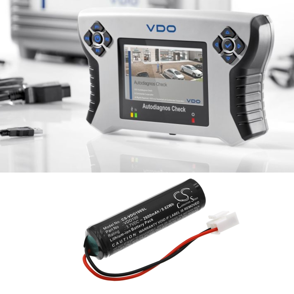Batterijen Vervangt VDO100