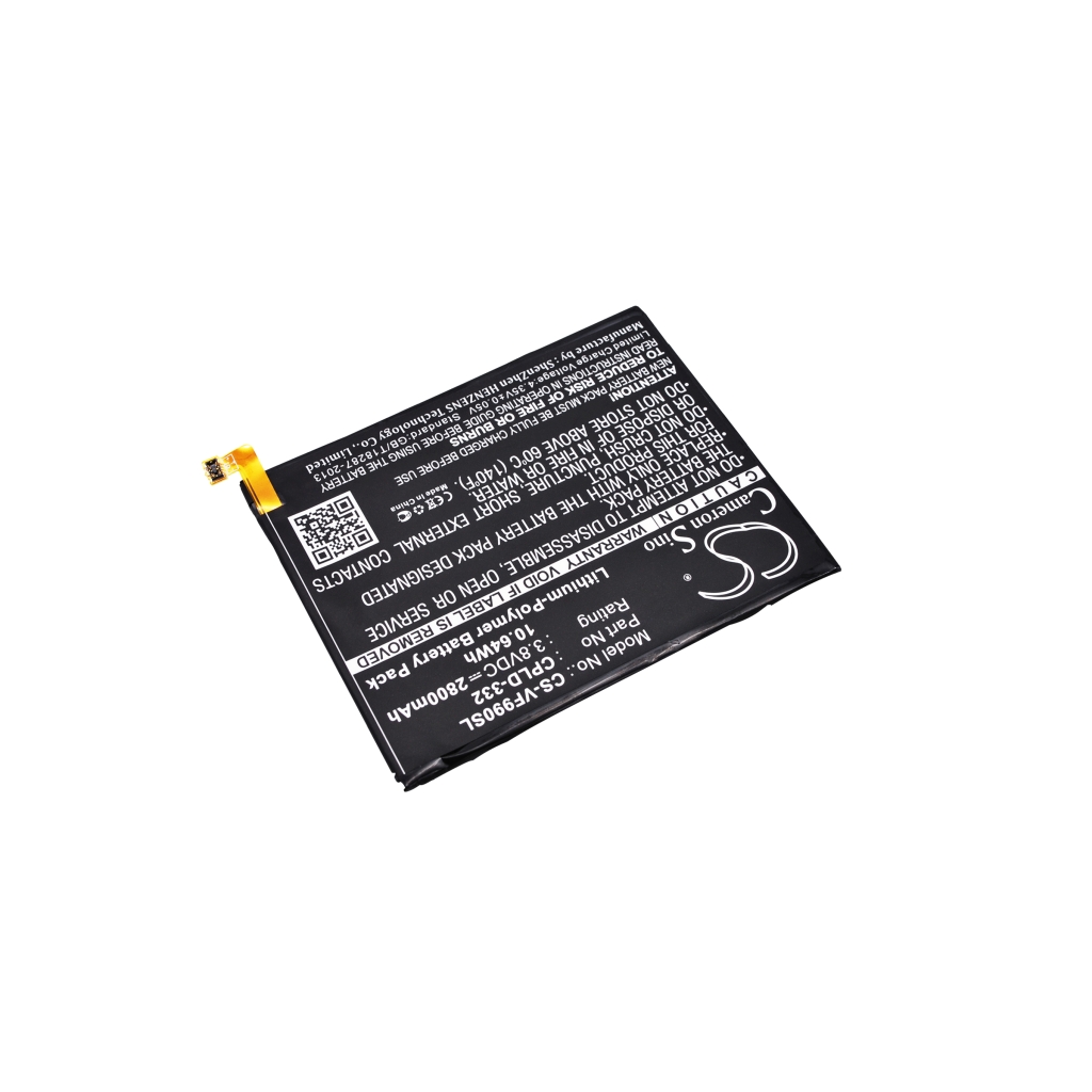 Batterij compatibel met Vodafone CS-VF990SL