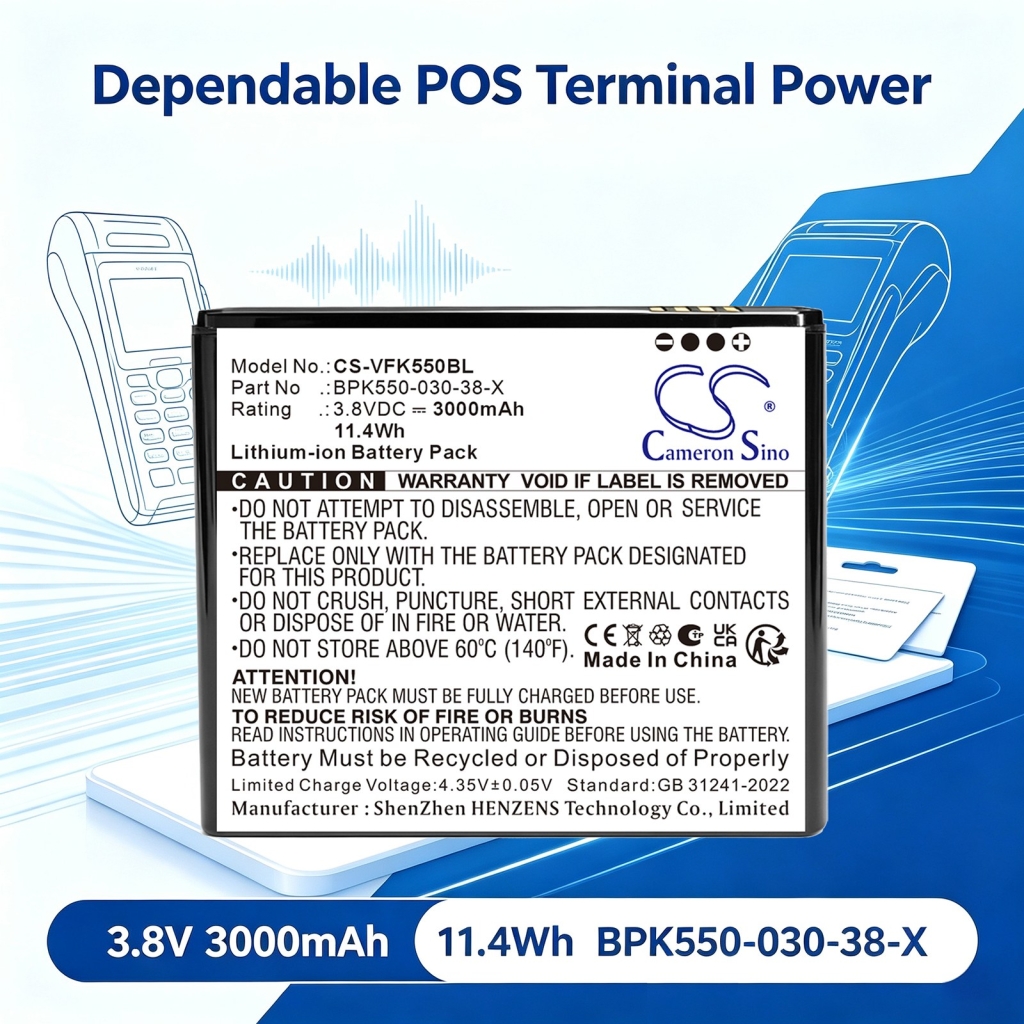 Batterijen  CS-VFK550BL