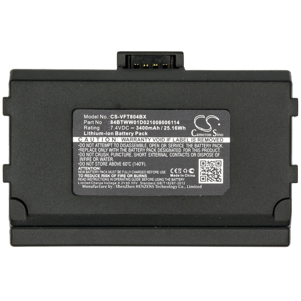 Batterij voor betaalterminal Verifone CS-VFT804BX