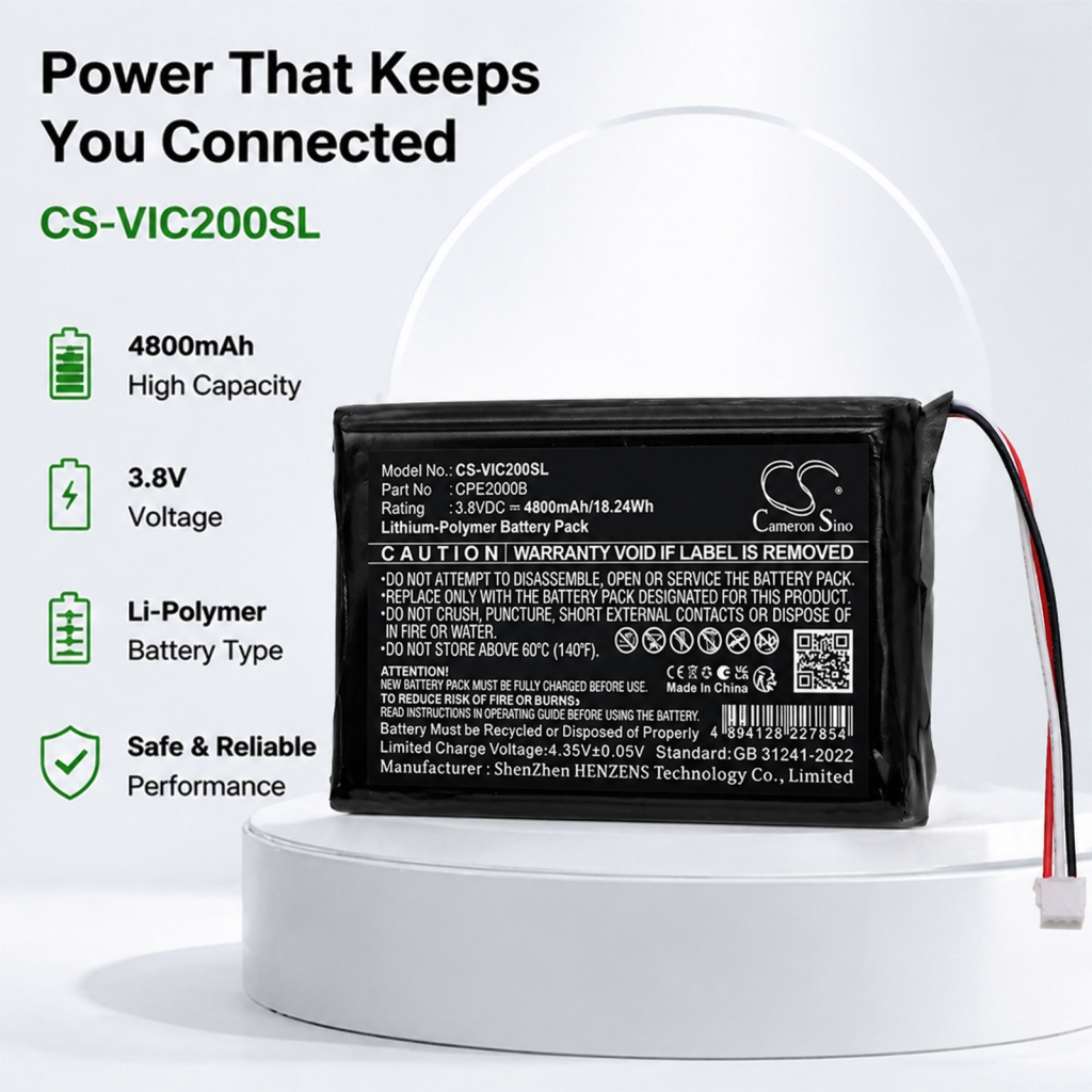 Batterij compatibel met Vida CS-VIC200SL