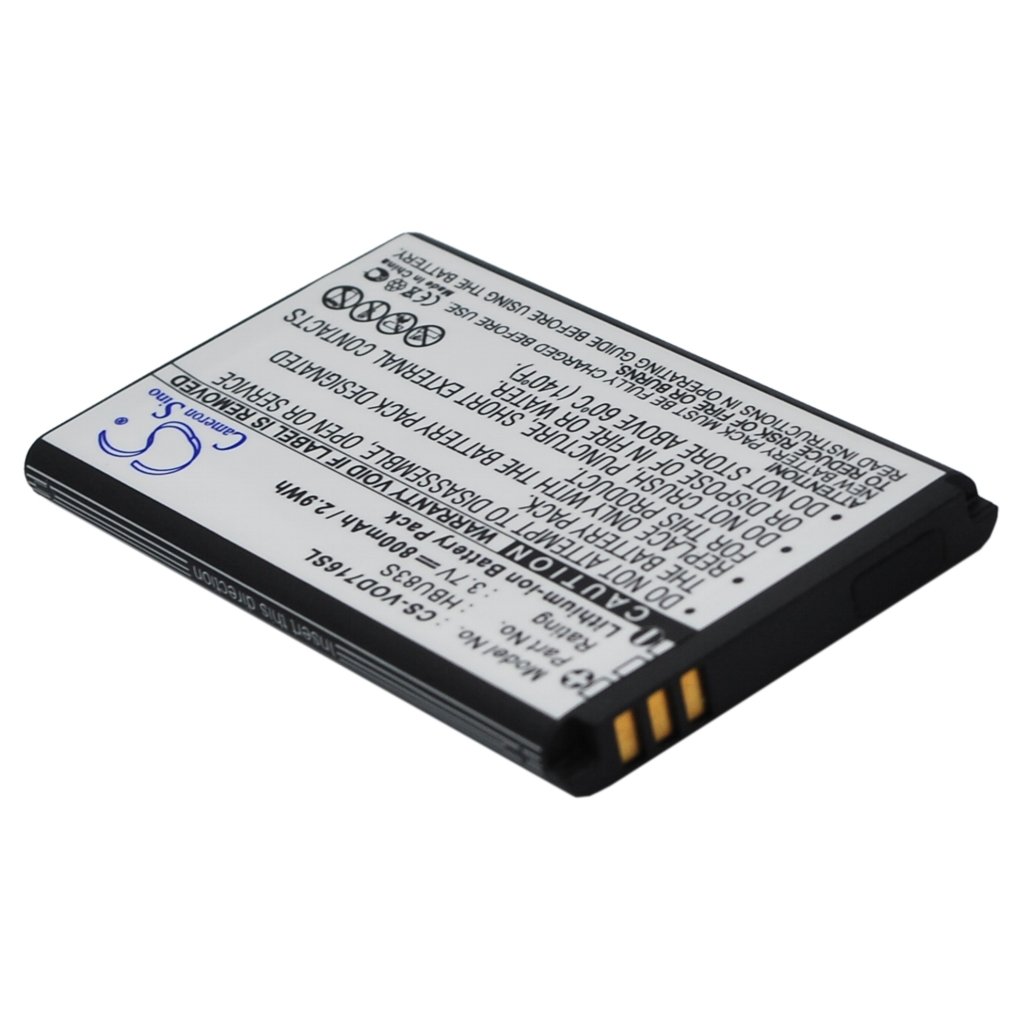 Compatible battery replacement for Vodafone HBU83S