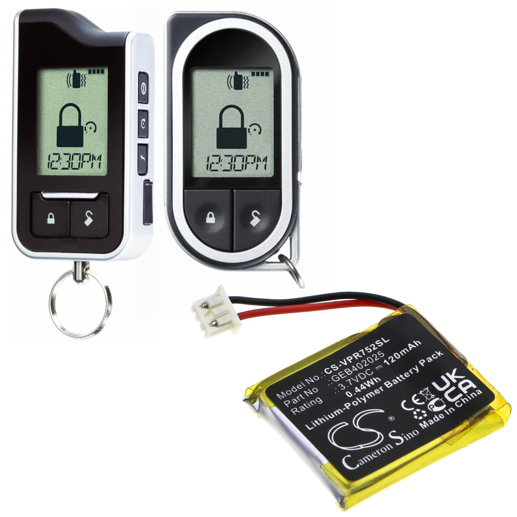Batterij Vervangt GEB402025