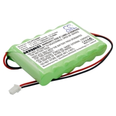Remplacement de batterie compatible pour Visonic 103-300691,103-301179,103-303689,BAT301179,BATPM30...