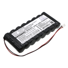 Remplacement de batterie compatible pour Visonic 0-9912-G,100729,103-300672,GP130AAH6BMX,GP180AAH8BMX...