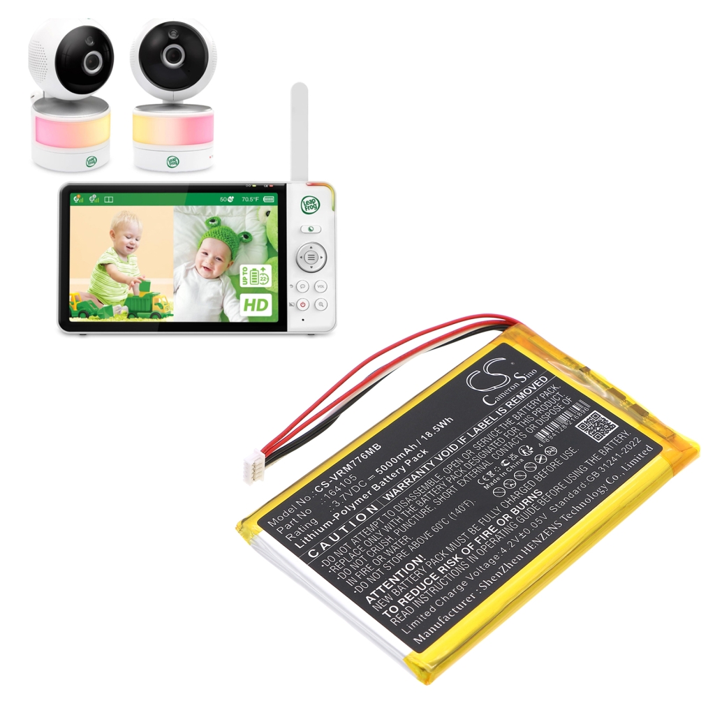 Compatibele batterijvervanging voor Vtech 164105