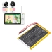 Compatibele batterijvervanging voor Vtech 164105