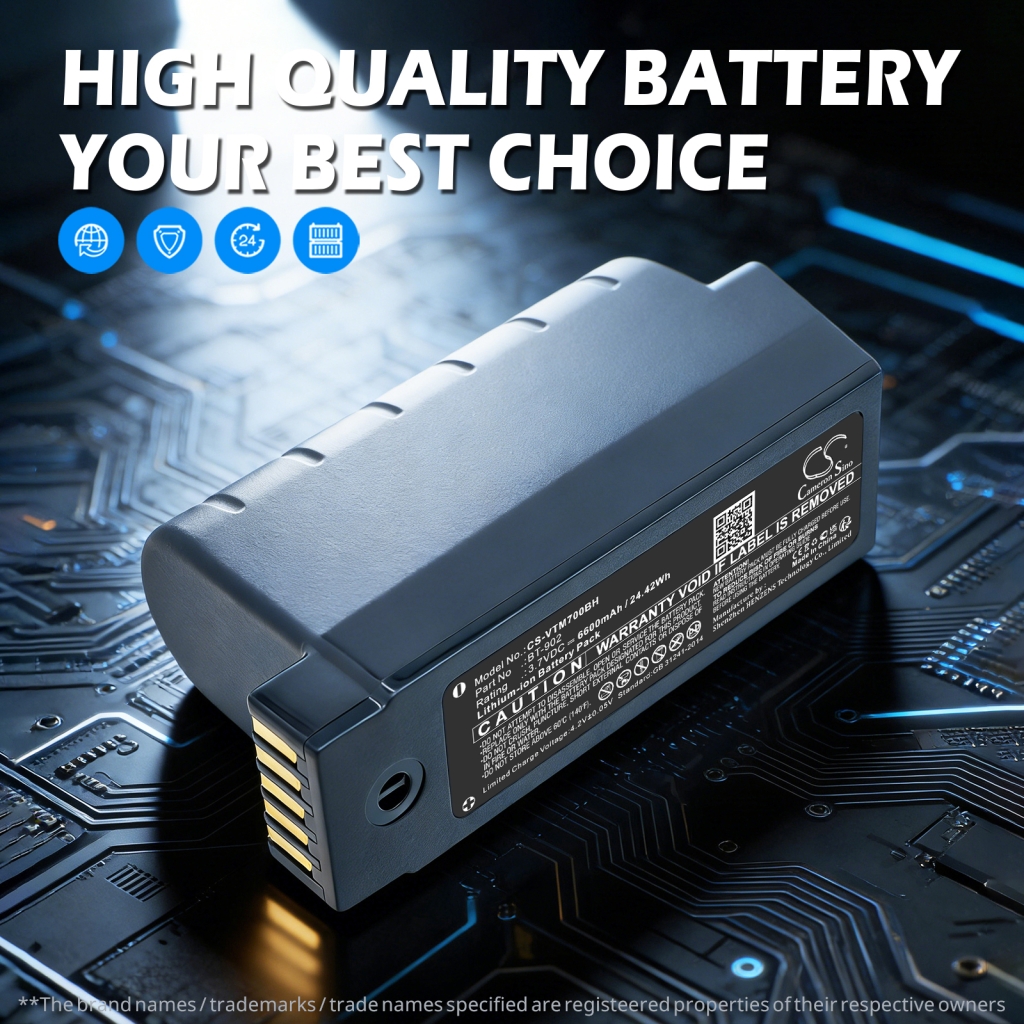 Batterie compatible avec Honeywell Vocollect CS-VTM700BH